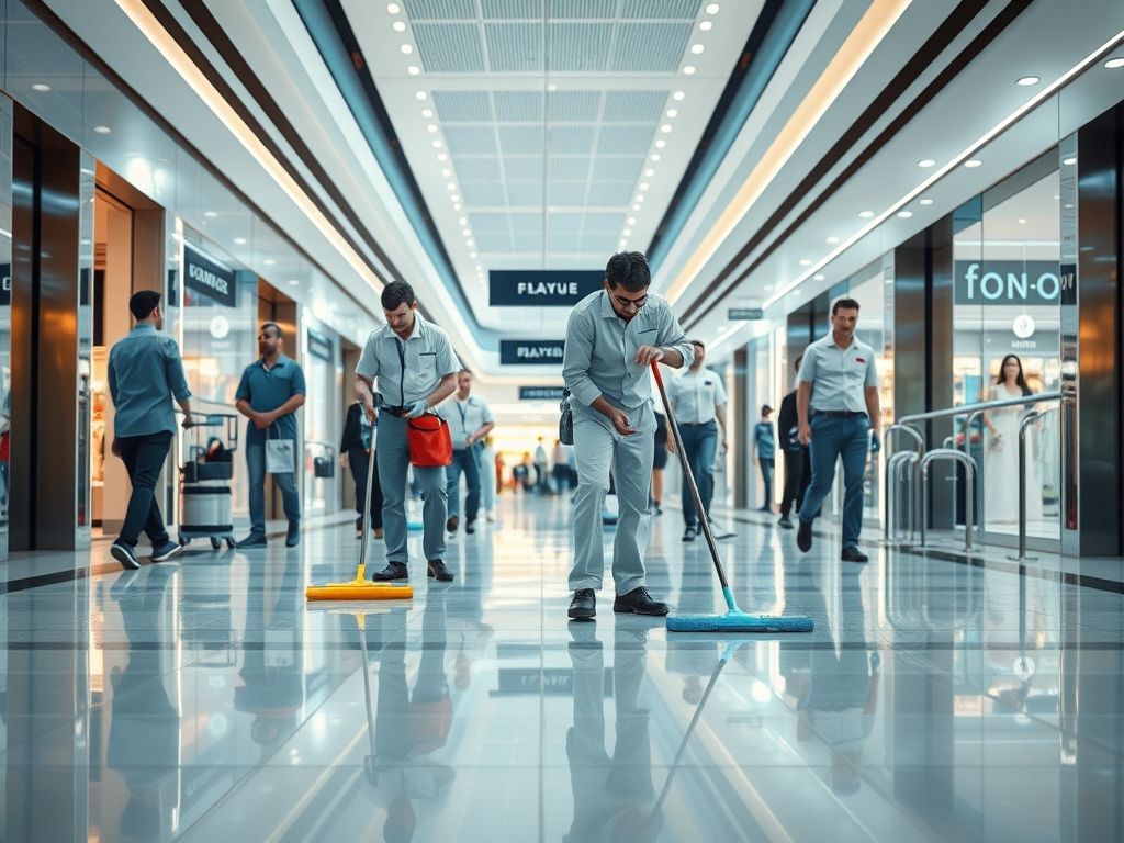 O que é Limpeza de Centros Comerciais