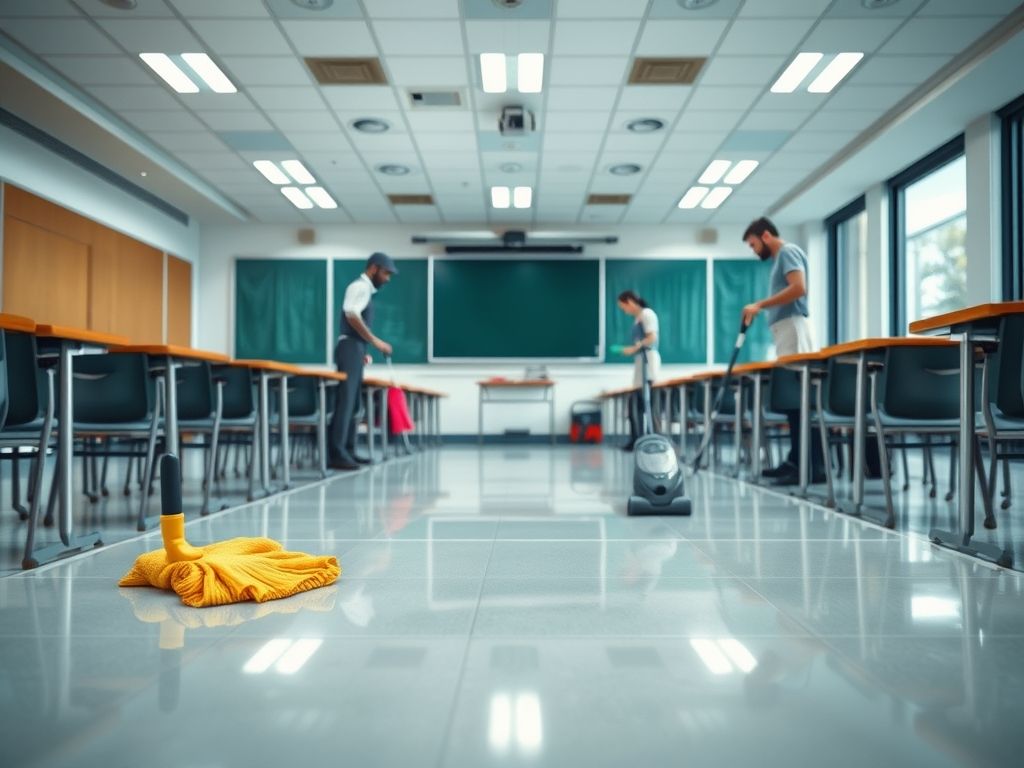 O que é Limpeza de Salas de Aula