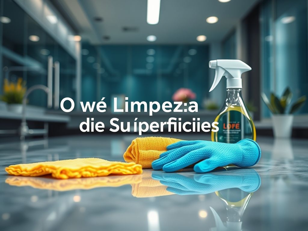 O que é Limpeza de Superfícies