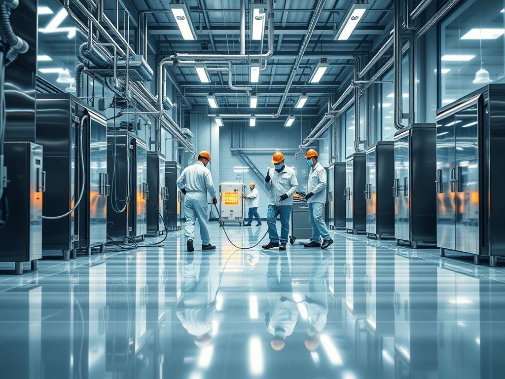 O que é Limpeza Industrial